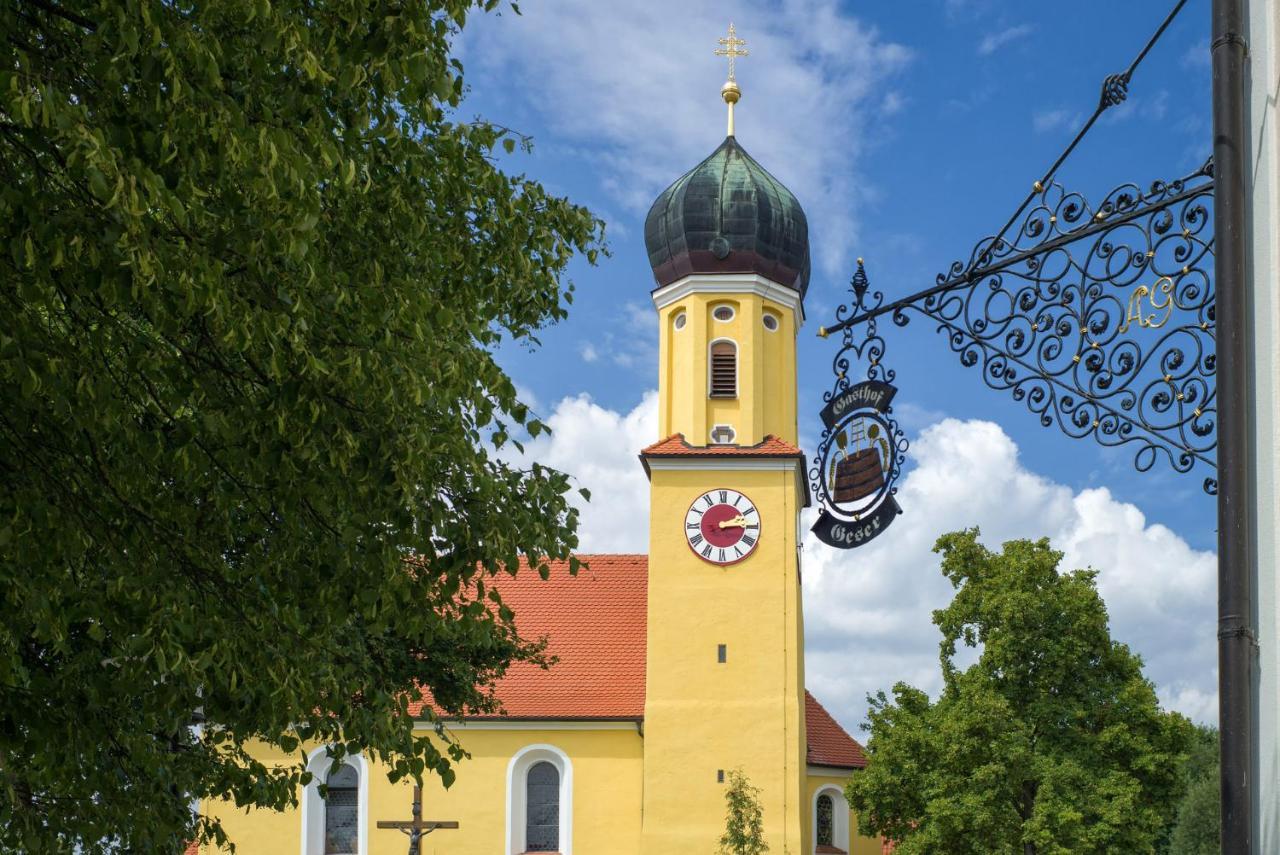 Landgasthof Geser Sarching Exterior photo